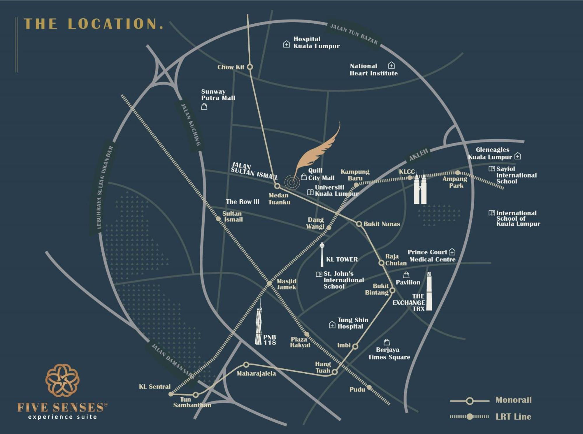 Quill Residences Kuala Lumpur, Five Senses Екстериор снимка